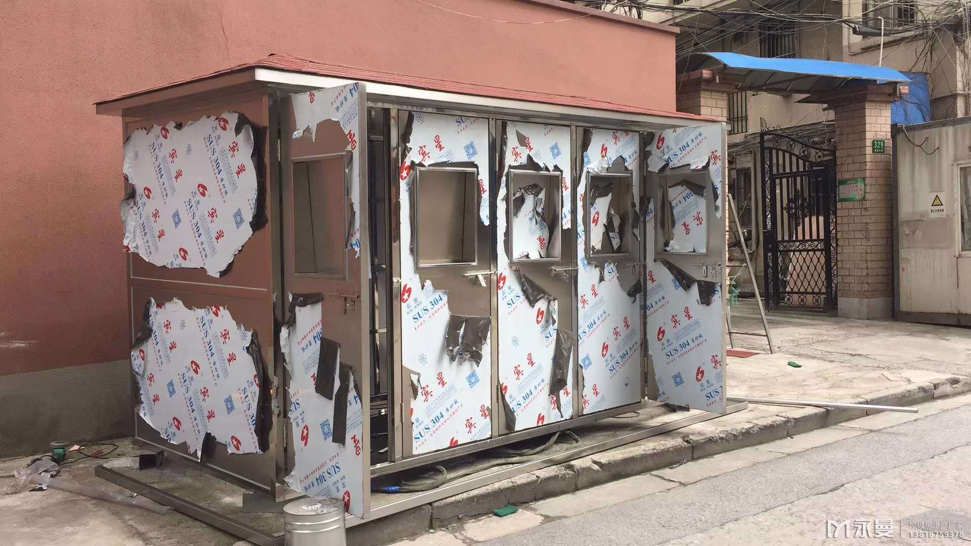 不锈钢垃圾房与镀锌管垃圾房优劣对比